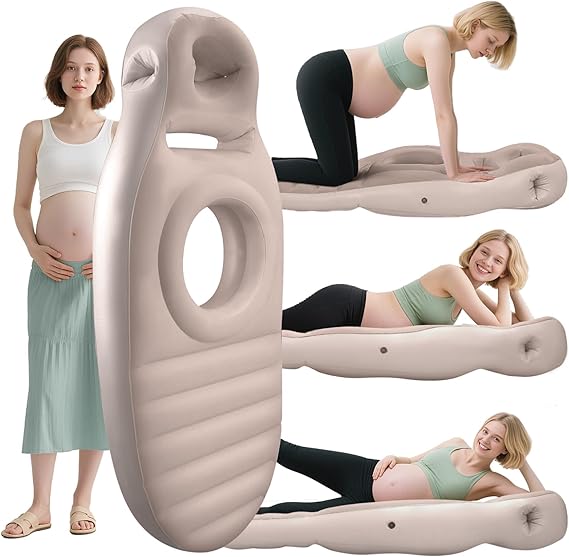 CushMama Inflatable Pregnancy Pillow