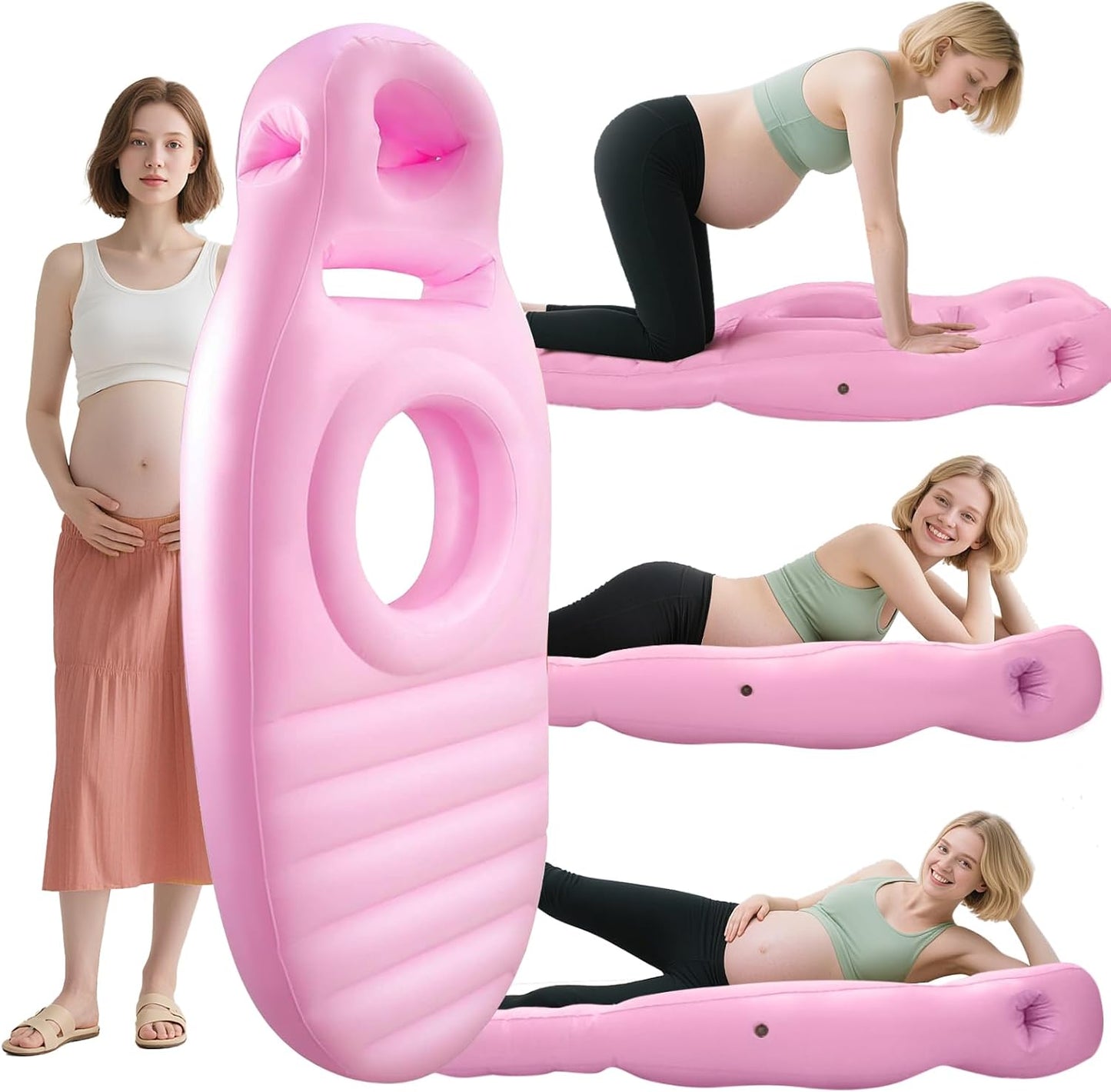CushMama Inflatable Pregnancy Pillow